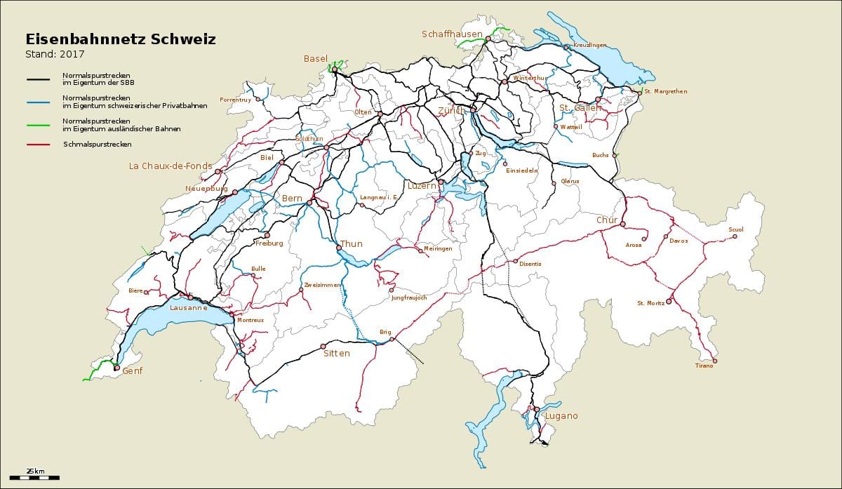 mapa suitza portu