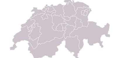 Mapa hutsik mapa suitza
