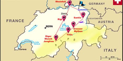 Jungfrau suitza mapa