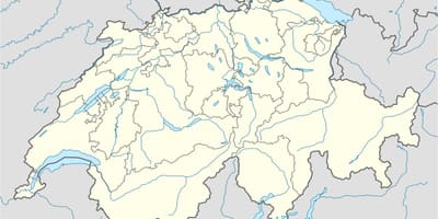 Mapa sinple mapa suitza