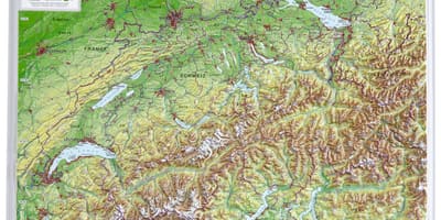 Mapa suitza 3d