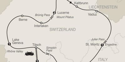 Mapa suitza eszeniko gidatzen