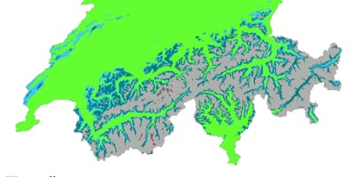 Mapa suitza klima