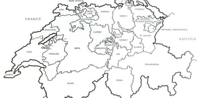 Suitza hutsik mapa